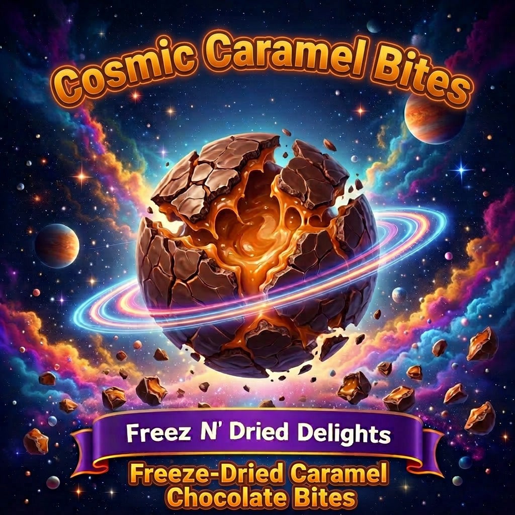 Cosmic Caramel Bites